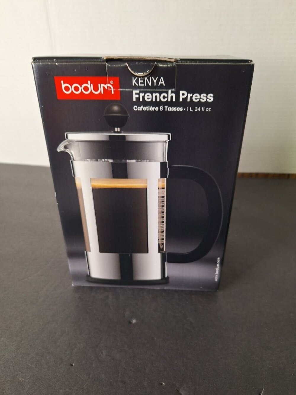 Bodum Kenya French Press 8 Cup Coffee Maker, 34 Fl oz - Picture 8 of 10